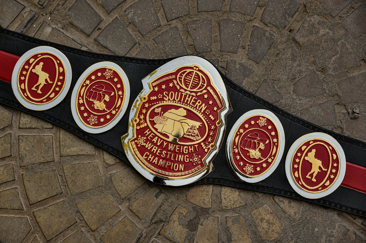 NWA Southern Heavyweight Championship Title Dual Plated Version