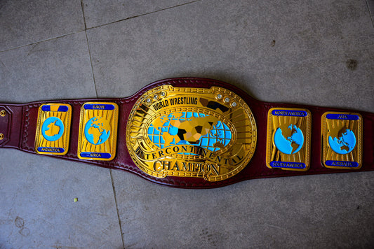 Oval IC Title Block Logo and Purple Leather