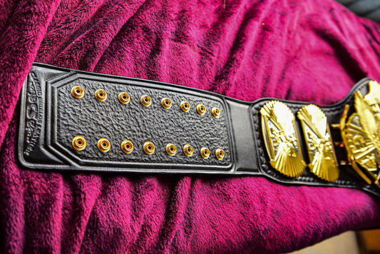 4.2mm Automated Etched Dual Plated Winged eagle with 02A1 Leather