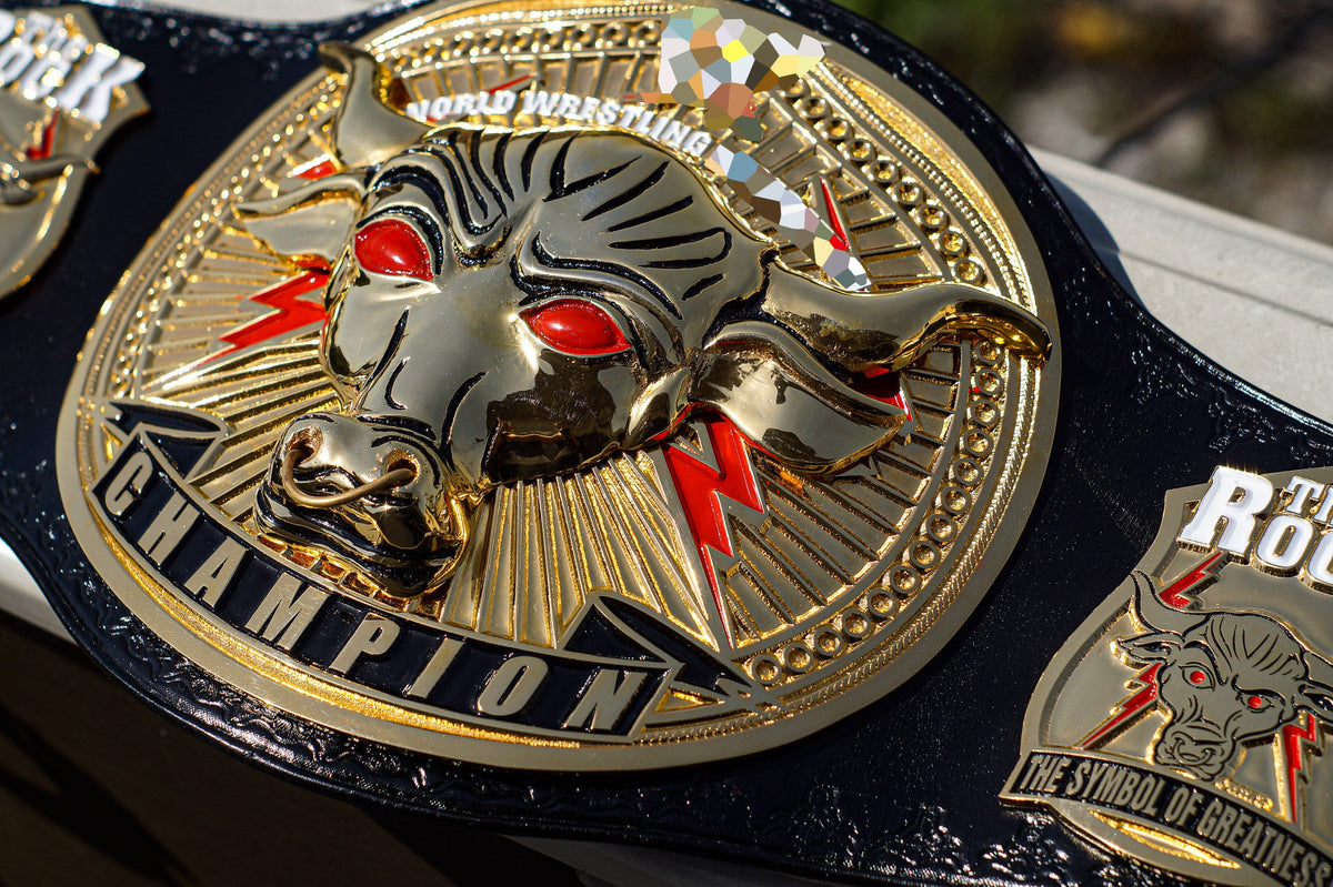 The Rock Brahma Bull Belt
