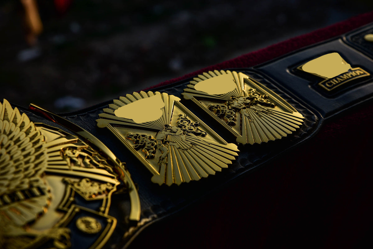 4.2mm Automated Etched All Gold Winged eagle with 02A1 Leather