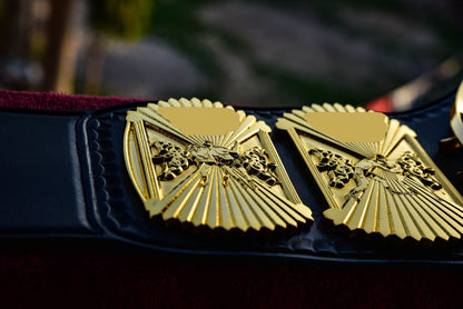4.2mm Automated Etched All Gold Winged eagle with 02A1 Leather