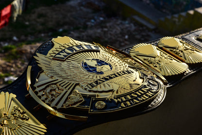 4.2mm Automated Etched All Gold Winged eagle with 02A1 Leather