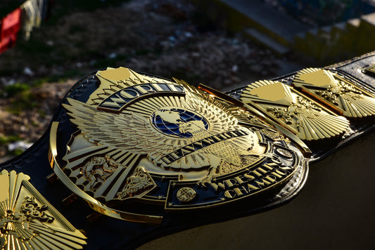 4.2mm Automated Etched All Gold Winged eagle with 02A1 Leather