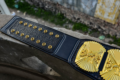 4.2mm Automated Etched All Gold Winged eagle with 02A1 Leather