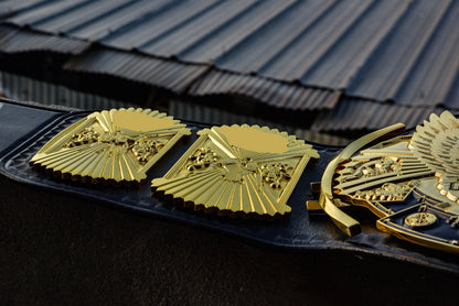 4.2mm Automated Etched All Gold Winged eagle with 02A1 Leather