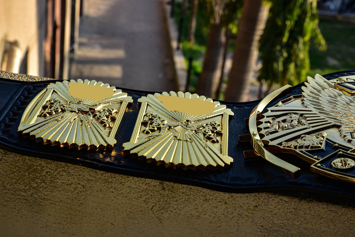 4.2mm Automated Etched All Gold Winged eagle with 02A1 Leather