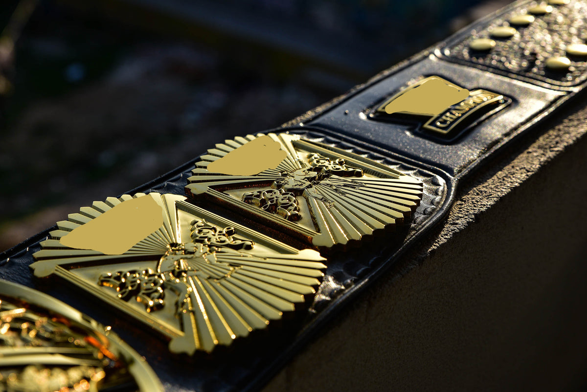 4.2mm Automated Etched All Gold Winged eagle with 02A1 Leather