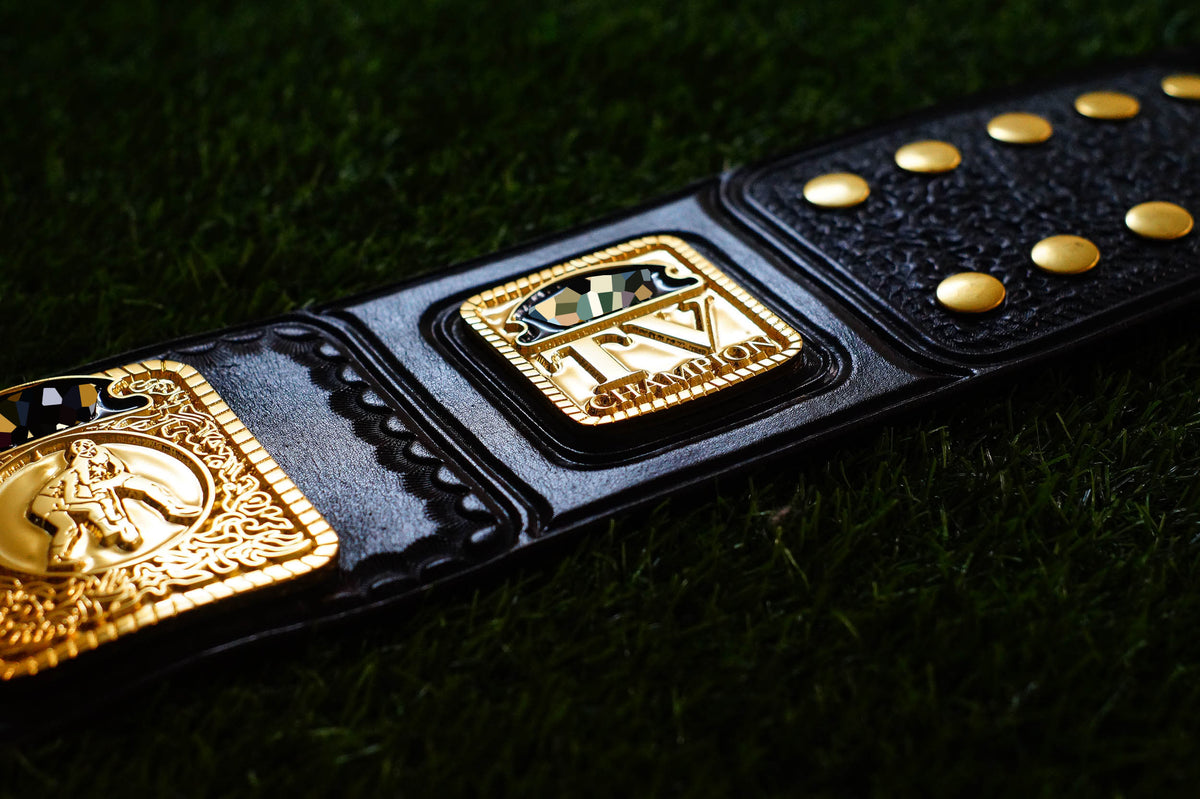 1985 W-C-W TV Championship Title – Gold