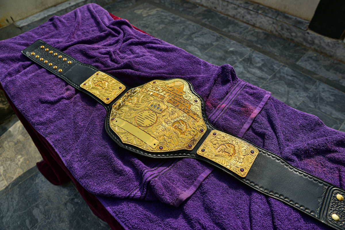 2D Etched Big Gold with Hand Crafted Texture Gallery 4