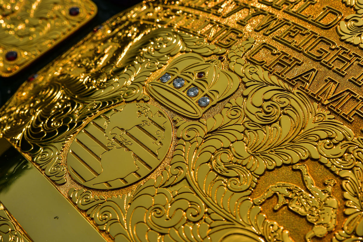 2D Etched Big Gold with Hand Crafted Texture Gallery 4