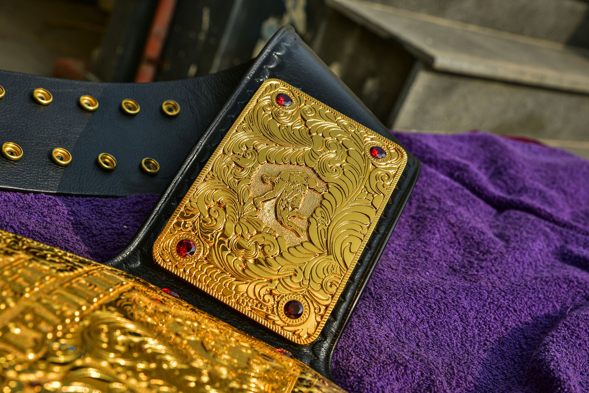 2D Etched Big Gold with Hand Crafted Texture Gallery 4