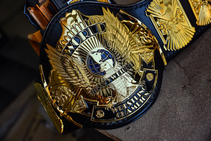 4.2mm Automated Etched All Gold Winged eagle with 01A1 Leather