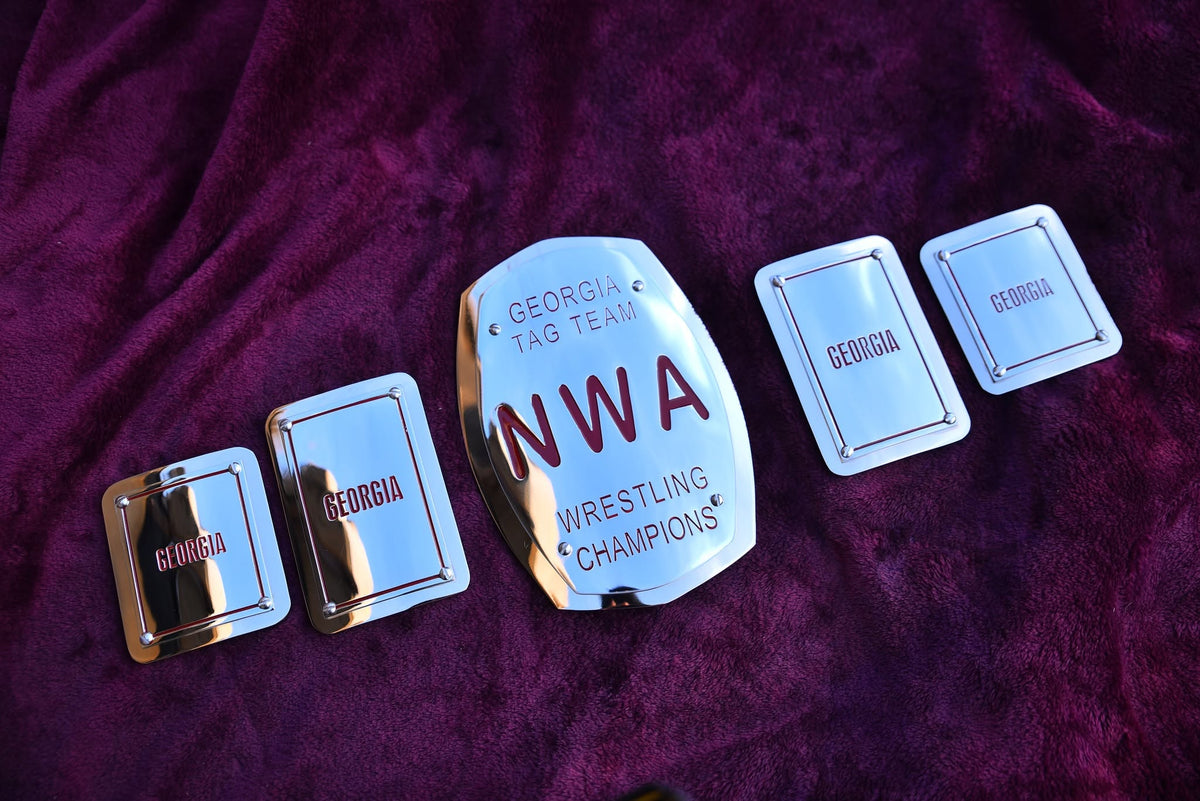NWA Georgia Title Plates