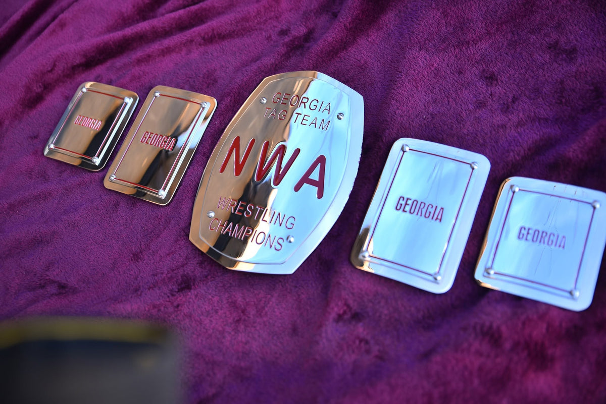 NWA Georgia Title Plates