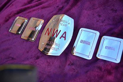 NWA Georgia Title Plates