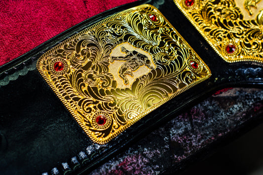2D Etched Big Gold with Hand Crafted Texture Gallery 1