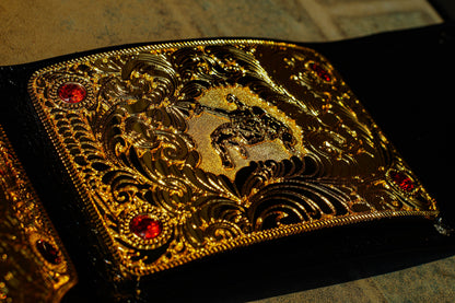 2D Etched Big Gold with Hand Crafted Texture Gallery 2