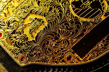2D Etched Big Gold with Hand Crafted Texture Gallery 1