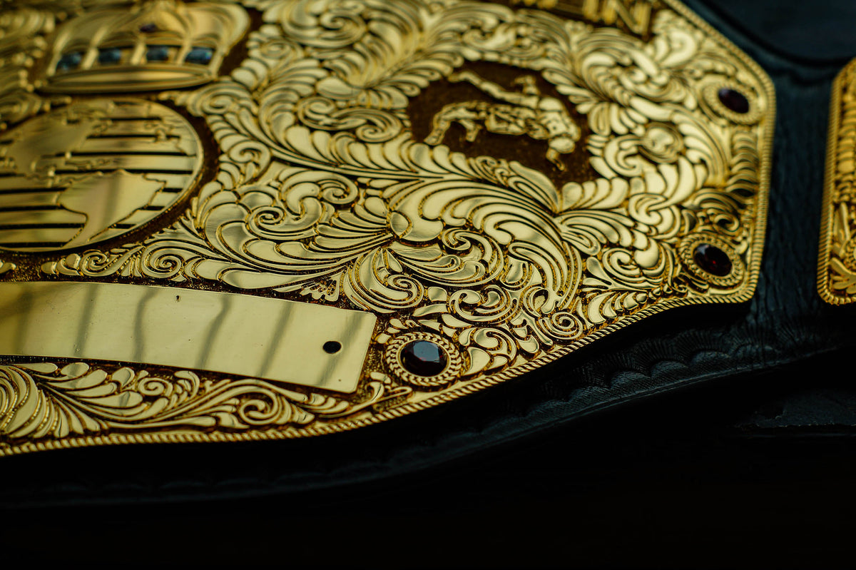 2D Etched Big Gold with Hand Crafted Texture Gallery 1