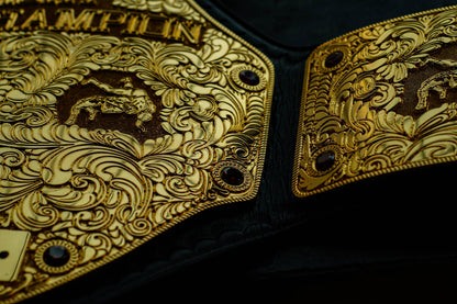 2D Etched Big Gold with Hand Crafted Texture Gallery 1