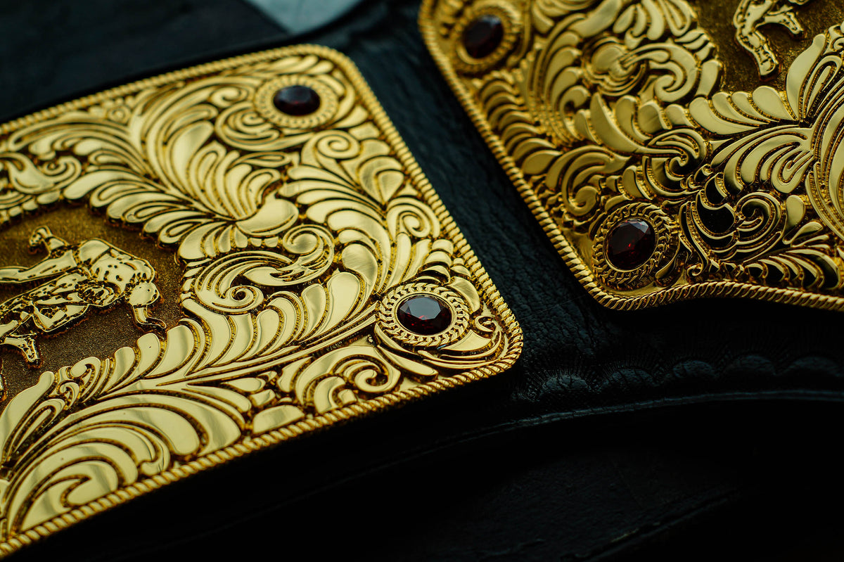 2D Etched Big Gold with Hand Crafted Texture Gallery 1