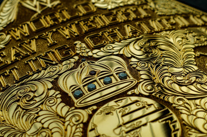 2D Etched Big Gold with Hand Crafted Texture Gallery 1