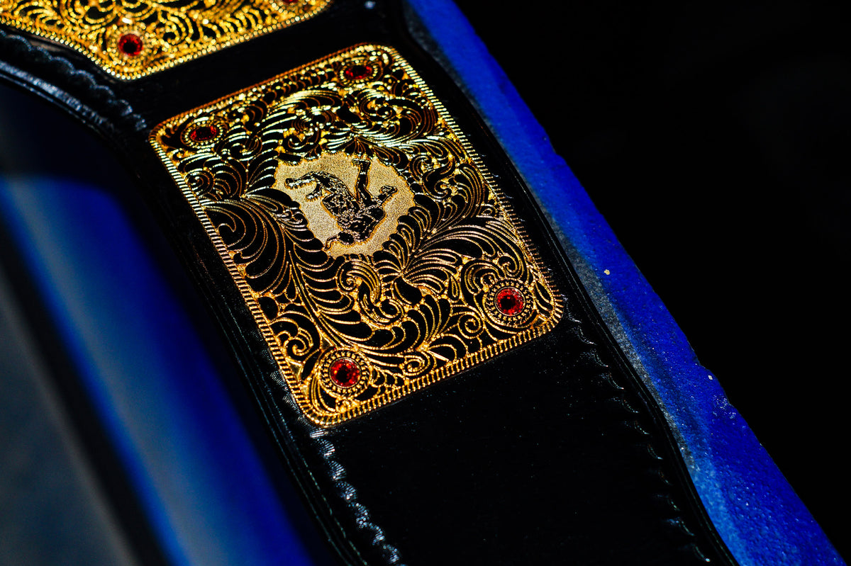 2D Etched Big Gold with Hand Crafted Texture Gallery 1