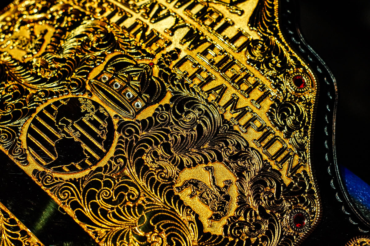 2D Etched Big Gold with Hand Crafted Texture Gallery 1