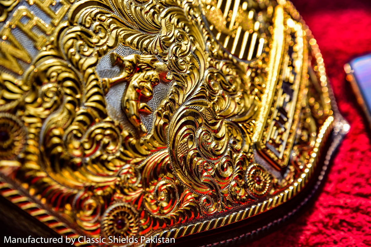 Budget Crumrine Big Gold Dual with Brown Leather Gallery 2