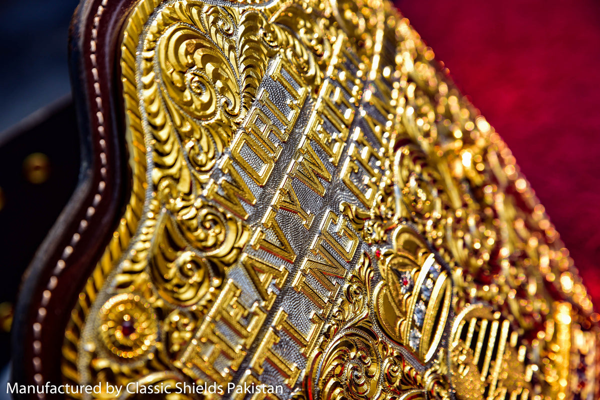 Budget Crumrine Big Gold Dual with Brown Leather Gallery 2