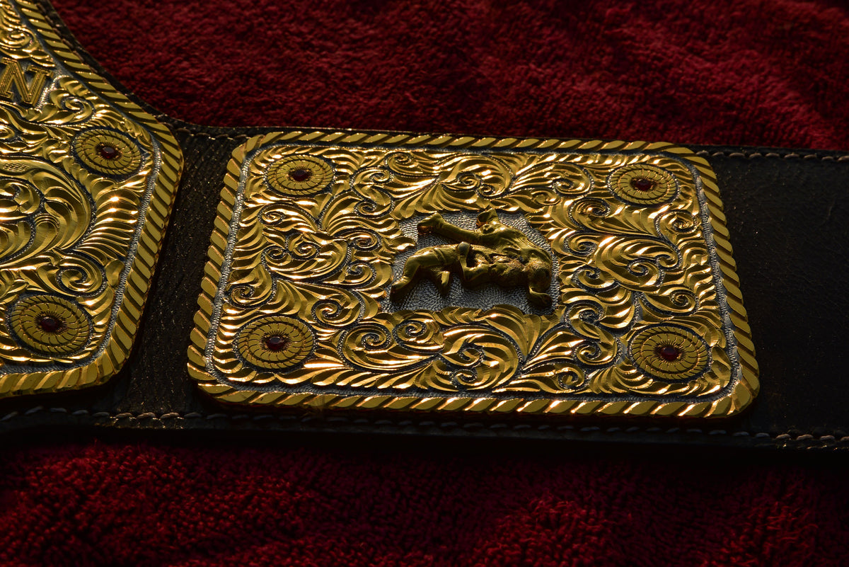 Budget Crumrine Big Gold Dual with Brown Leather Gallery 2