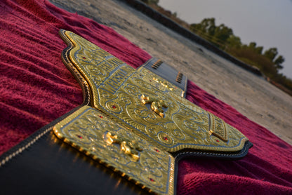 Budget Crumrine Big Gold Dual with Brown Leather Gallery 2