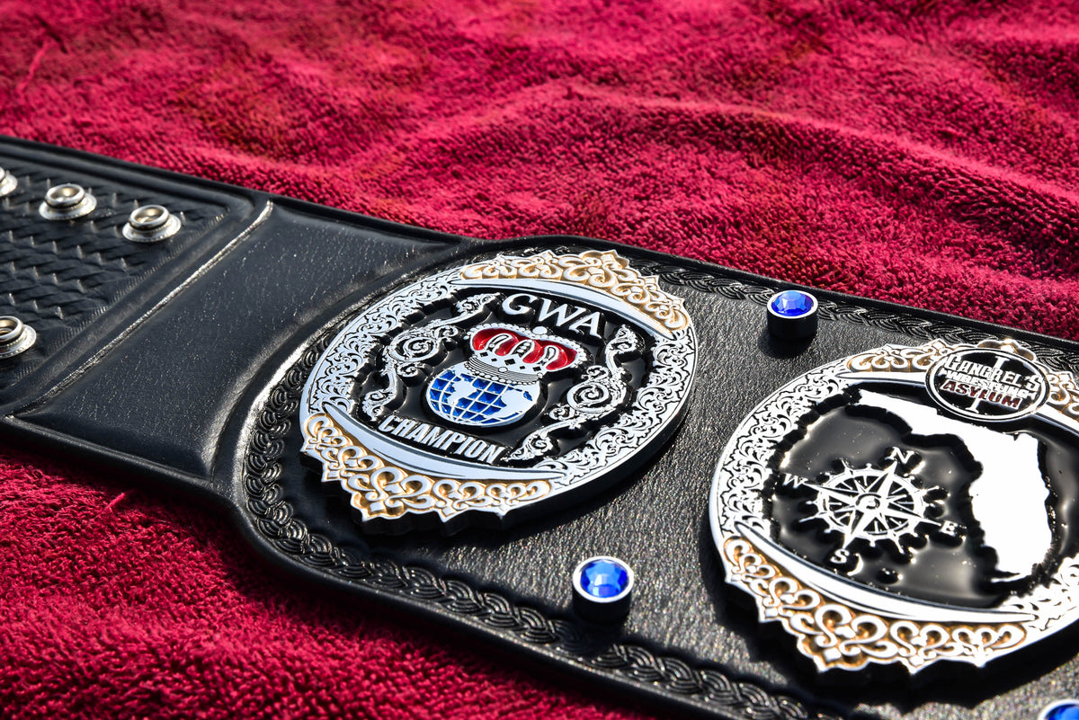 GWA Women's Title Multilayered Chrome