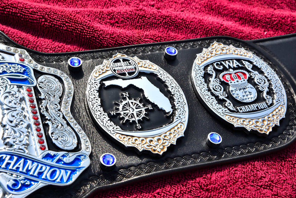 GWA Women's Title Multilayered Chrome