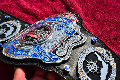 GWA Women's Title Multilayered Chrome