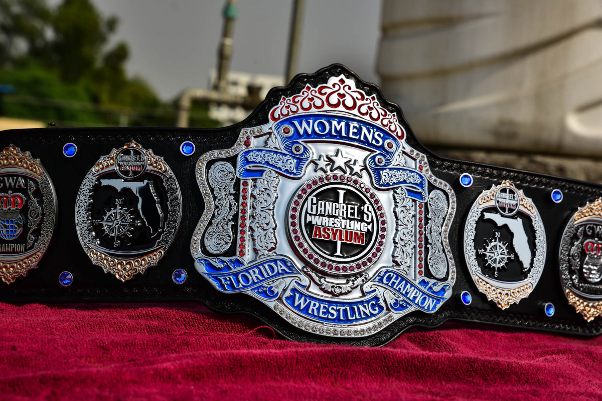 GWA Women's Title Multilayered Chrome