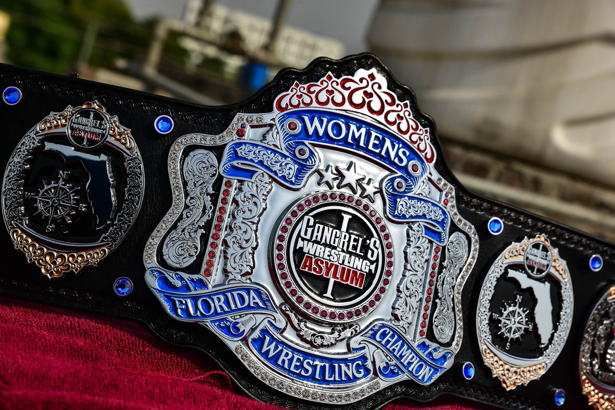 GWA Women's Title Multilayered Chrome