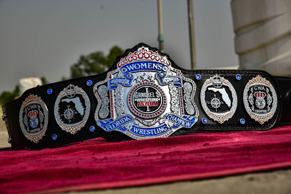 GWA Women's Title Multilayered Chrome
