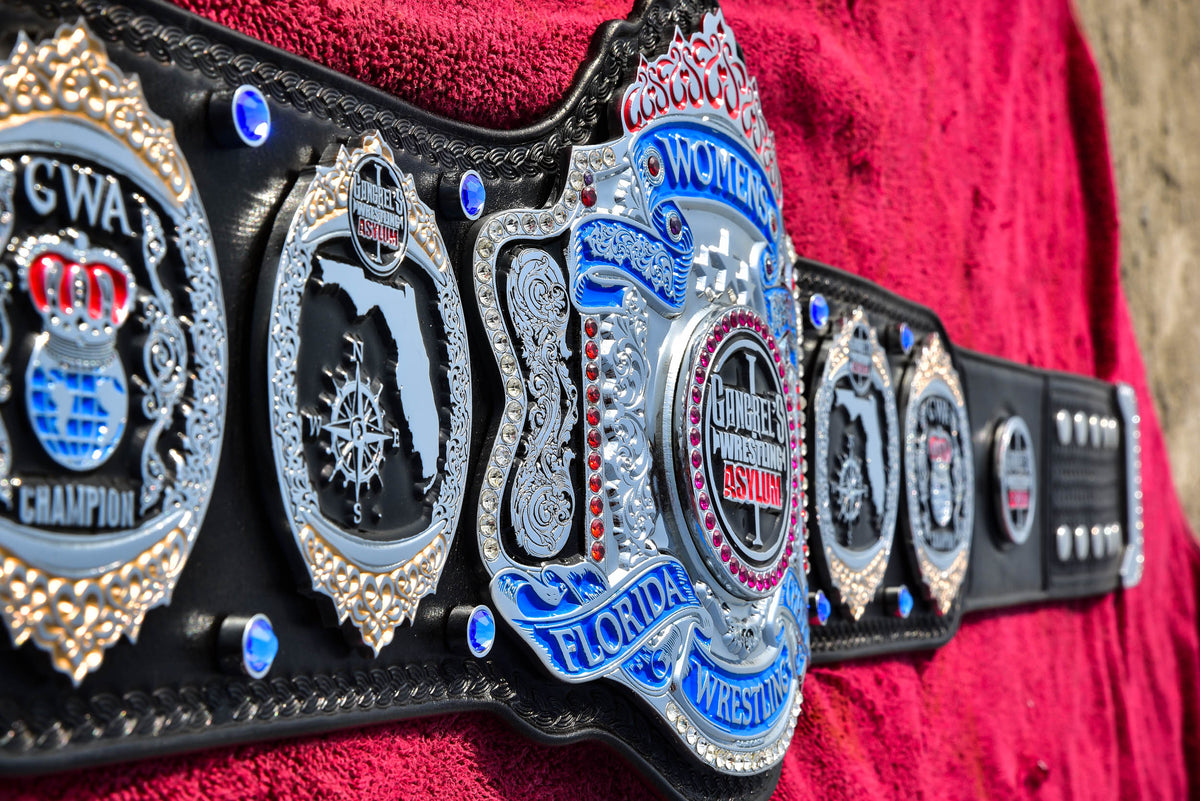 GWA Women's Title Multilayered Chrome