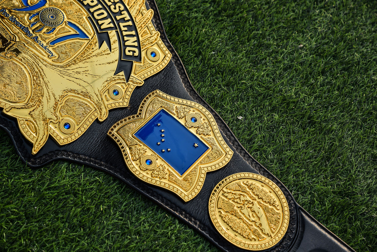 907 Pro Wresting Academy Alaska Title Gold
