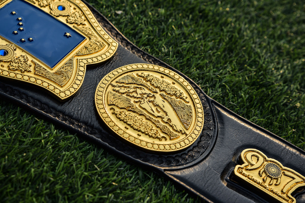 907 Pro Wresting Academy Alaska Title Gold