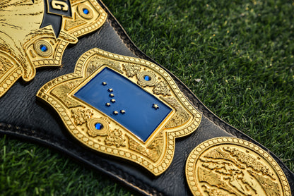 907 Pro Wresting Academy Alaska Title Gold