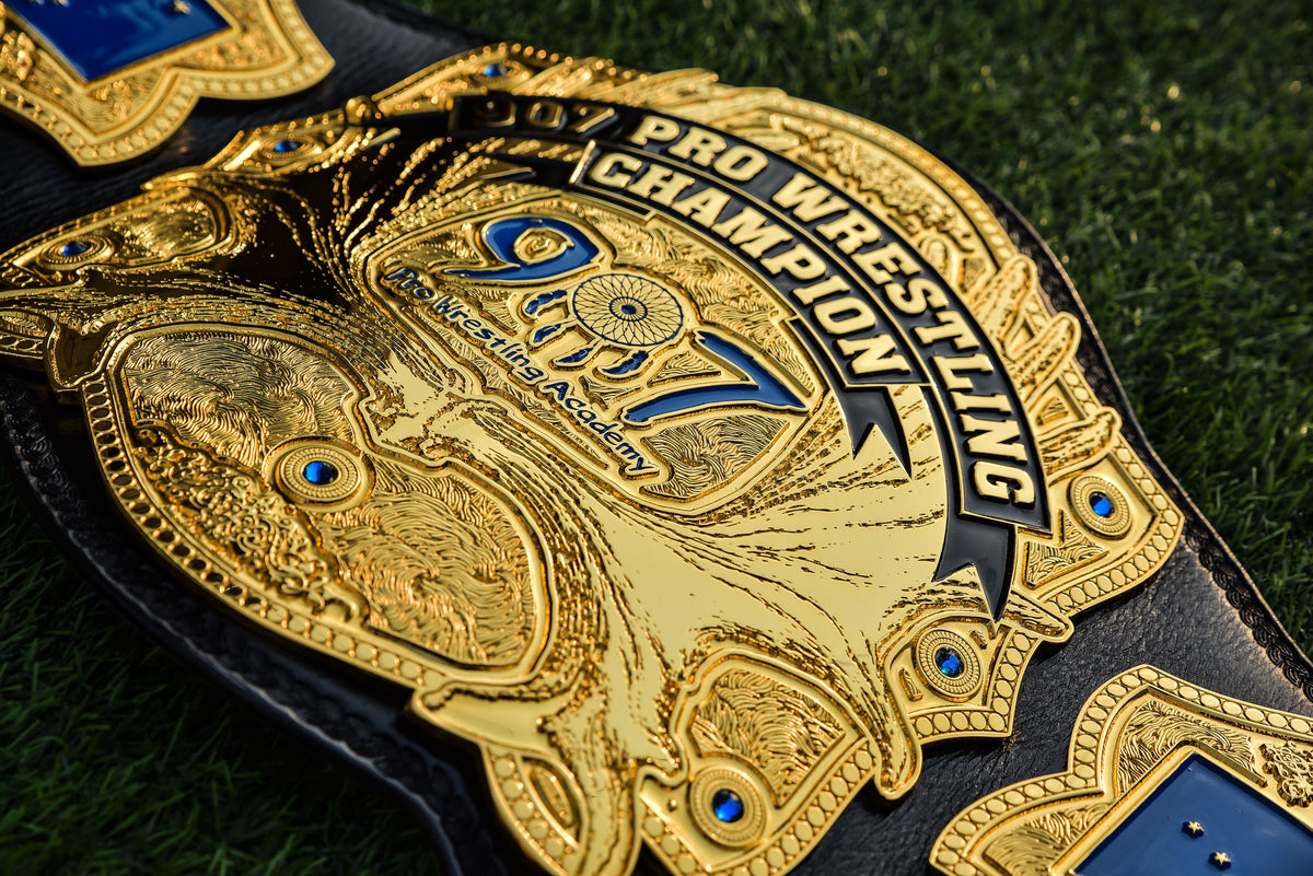 907 Pro Wresting Academy Alaska Title Gold