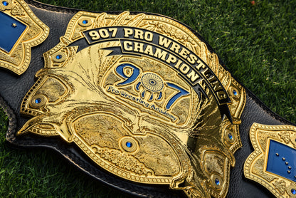 907 Pro Wresting Academy Alaska Title Gold