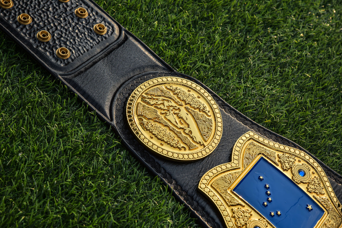 907 Pro Wresting Academy Alaska Title Gold