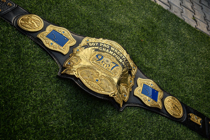 907 Pro Wresting Academy Alaska Title Gold