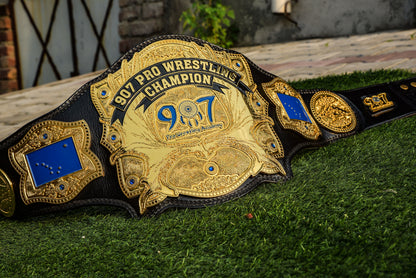 907 Pro Wresting Academy Alaska Title Gold