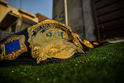907 Pro Wresting Academy Alaska Title Gold