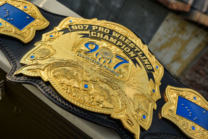 907 Pro Wresting Academy Alaska Title Gold